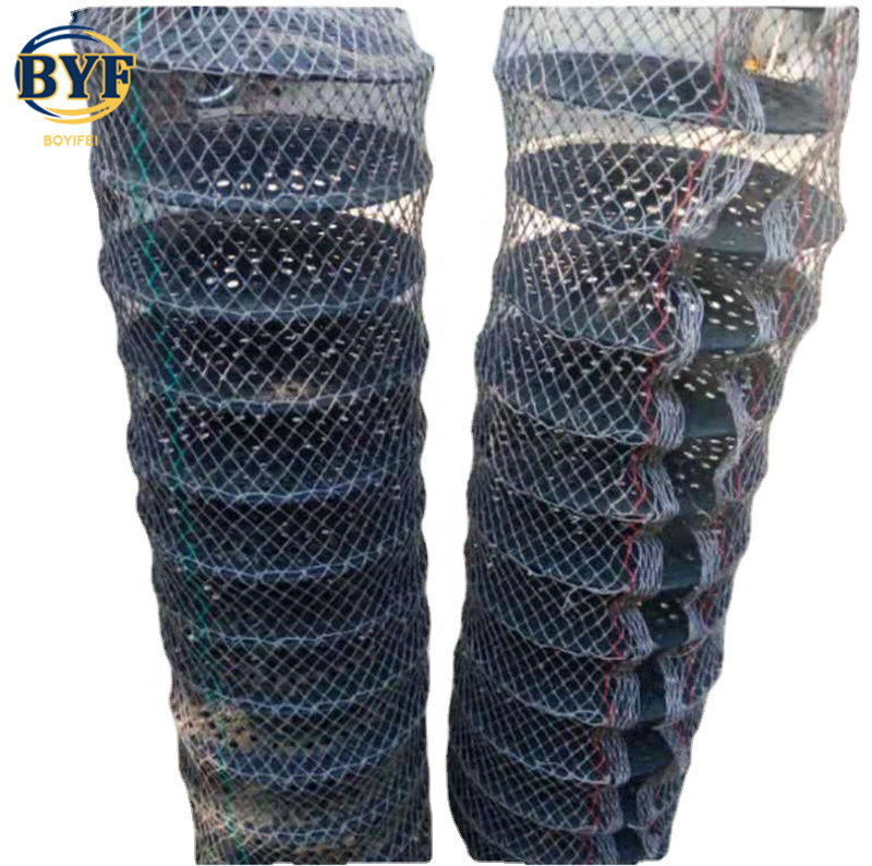 sea lives hardshell oyster scallop aquaculture farming cage pot fishery netting crab trap