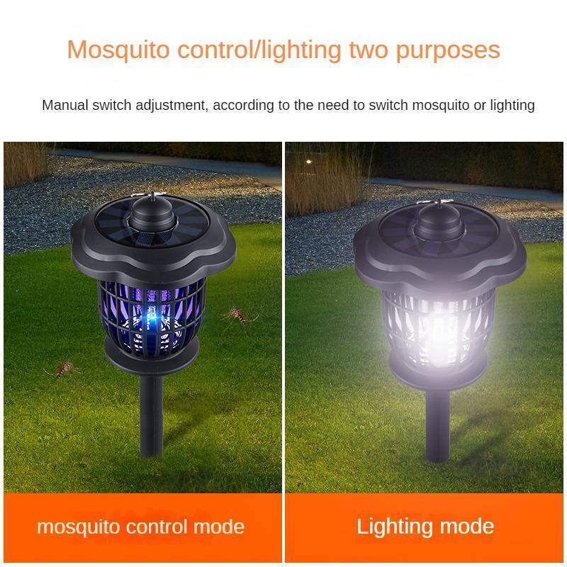 Solar Mosquito Outdoor Mosquito Repellent Light Waterproof Lighting Wall Mounted Insect Repellent Light