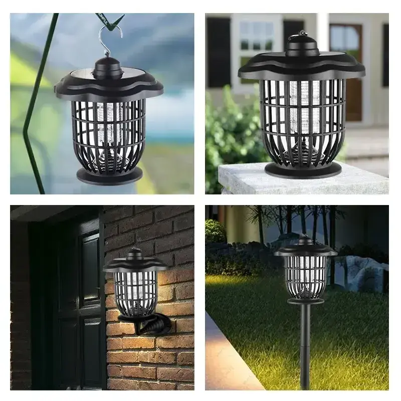 Solar Mosquito Outdoor Mosquito Repellent Light Waterproof Lighting Wall Mounted Insect Repellent Light