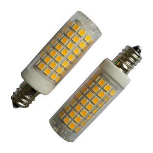 hot selling round tip e12 e14 b15 corn light bulb 8w 2700k 3000k 4000k 5000k crystal night bulb dimmable