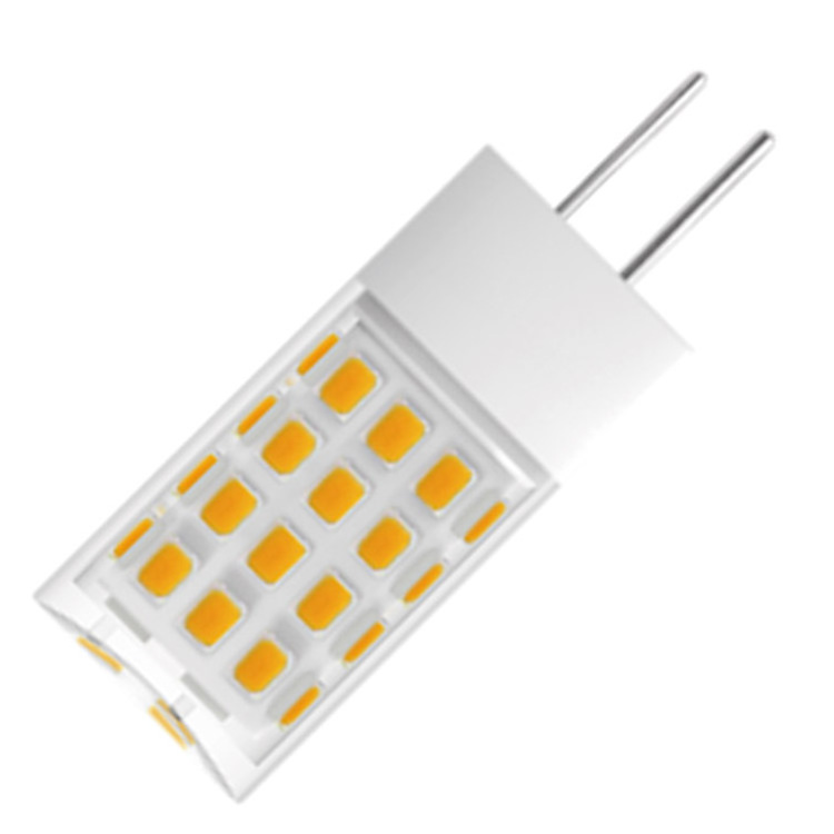 high lumen 42smd 2835 g4 5w dimmable crystal light bulb