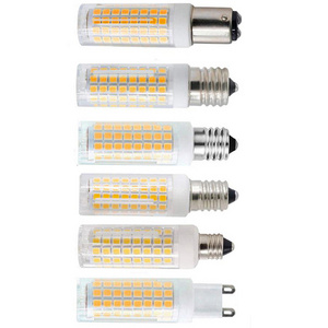 dimmable 10w 120V 220V BA15D GY6.35 Ceramic body LED Corn Lamp 2700K 3000K Warm White E11 E12 G4 G9  LED Bulb