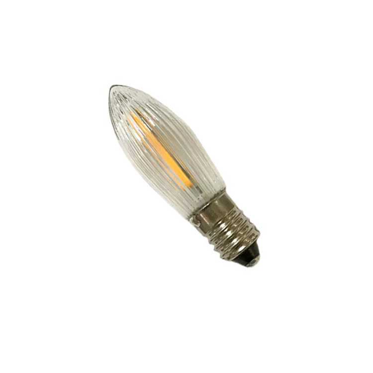 led Filament 12V 24V C6 E10 decorative light bulb