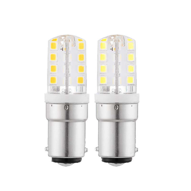 Silicone Case 3W 120v 240V B15 Led bulb 2700K 3000K 6000K 6500K BA15D Corn Light