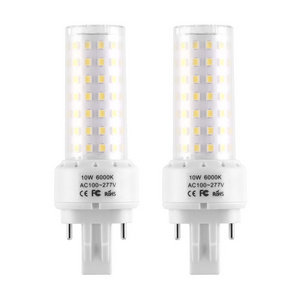 High Lumen 10W 1400LM GX23-2 Base LED Light Bulb Plug And Play 6000K 2Pins LED PL Bulb Replace 13W 18W CFL Bulb Light