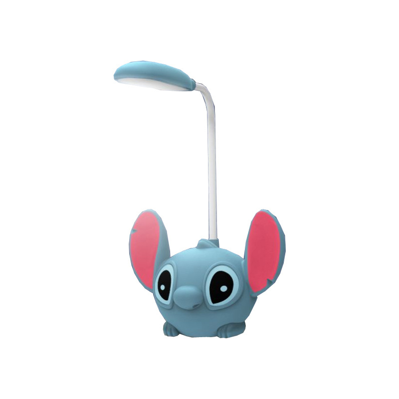 New style cute cartoon stitch eye protection table lamp USB rechargeable led desk lamp