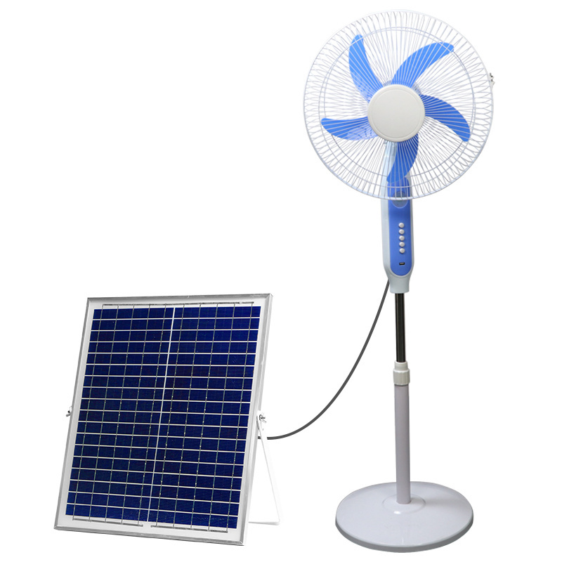 7.4v 12v dc Usb personal fan control rechargeable mini solar fan