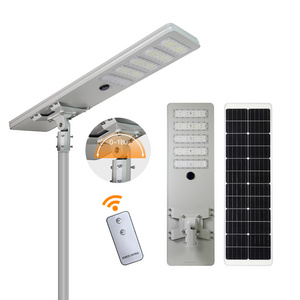 BOYI All In One Exterior Lampadaire Solaire All Wattage Focos Solares Solar Street Light