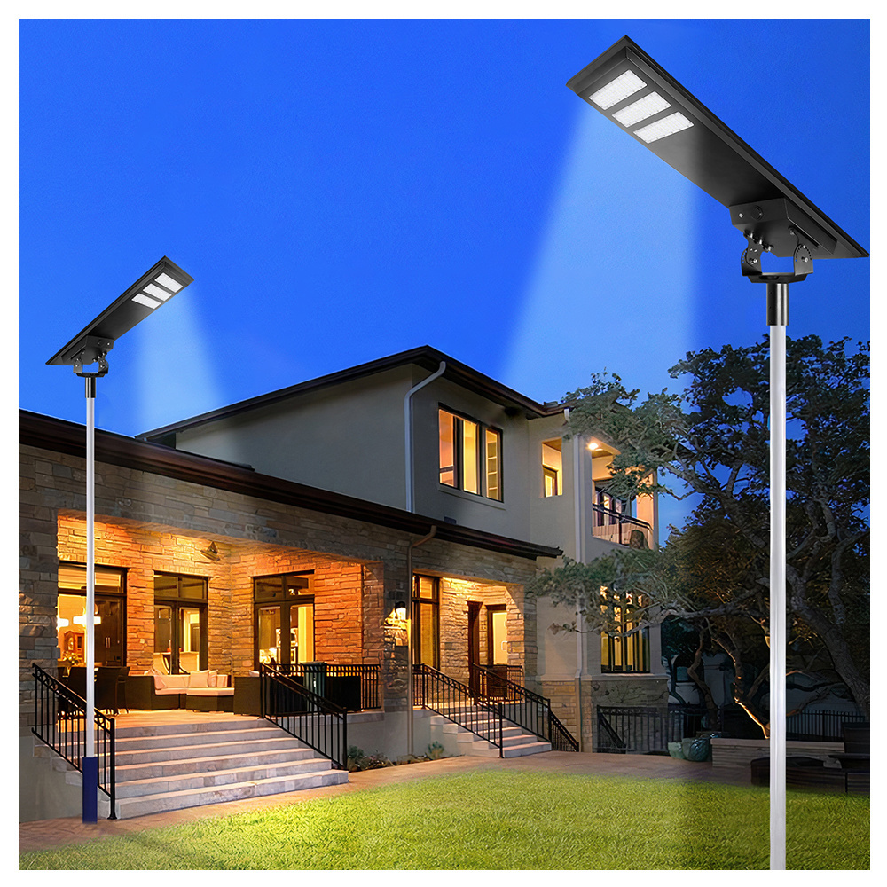 Engineering Grade Outdoor Waterproof Solar Aluminum Shell Integrated Radar Induction Led Street Light