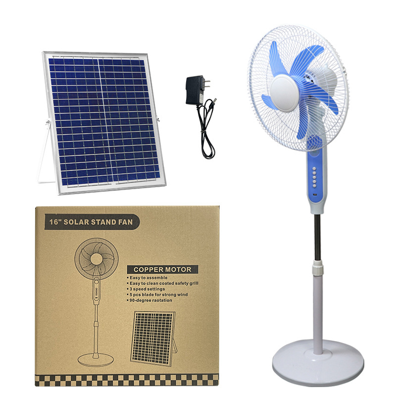 7.4v 12v dc Usb personal fan control rechargeable mini solar fan