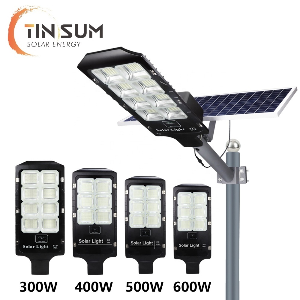 High lumen outdoor ip 67 aluminum solaire street lampe split solar wall light for road