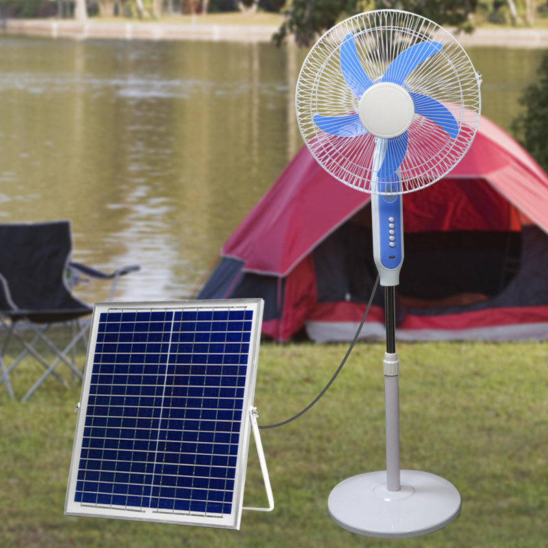 7.4v 12v dc Usb personal fan control rechargeable mini solar fan