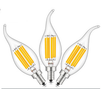 COB light source 4000k vintage C35 E27 led filament 10w bulb