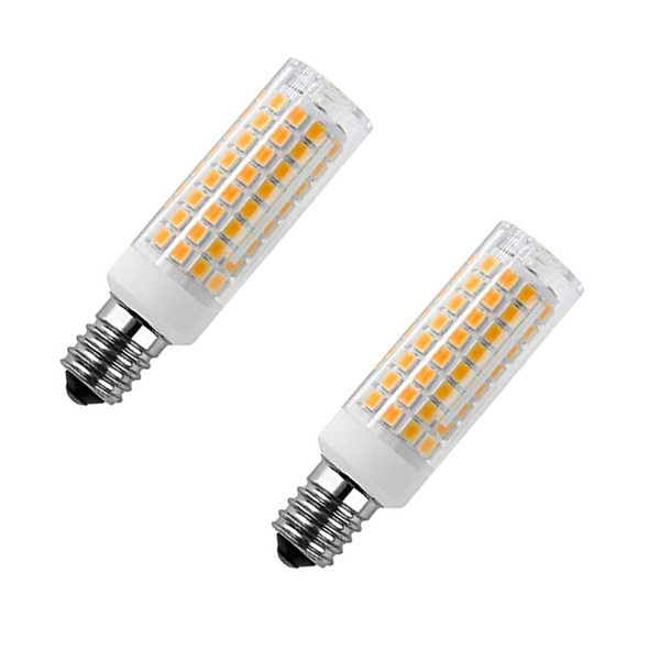 Ceramic body with high lumen flux warm white dimmable e12 led bulb ac110v