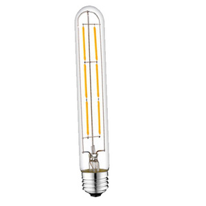 Hot AC120V AC 230V Deep dimmable flicker free T185 T10 T30 led filament bulb