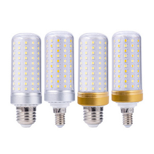 AC85-265V 1800lm 6500K Daylight for Home Super Brightness E14 E26 E27 Base 12w led corn bulb