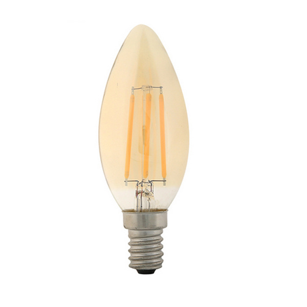 COB light source 4000k vintage C35 E27 led filament 10w bulb