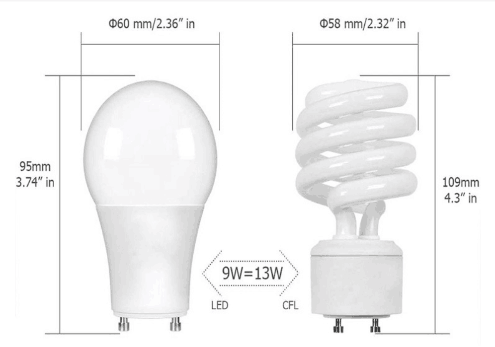 warm white pure white cool white led bulb lamp gu24 277v led bulbs gu24 led light bulbs