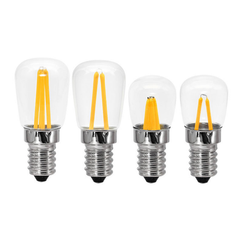 AC120V AC230V E14 LED filament Bulb 1.5W 2W Fridge Hood Kitchen