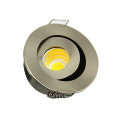 AC230v ac120v 3w dimmable round led ceiling mini puck light