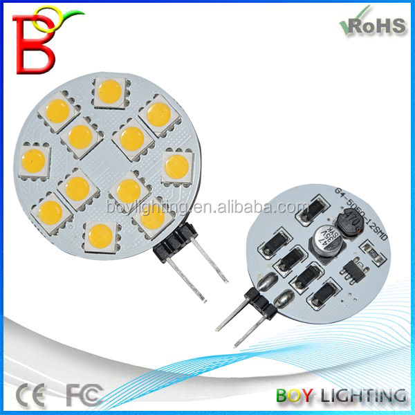 Replace halogen bulb 3000k 6000k round g4 3w led 12v 10w 20w