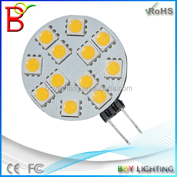 Replace halogen bulb 3000k 6000k round g4 3w led 12v 10w 20w