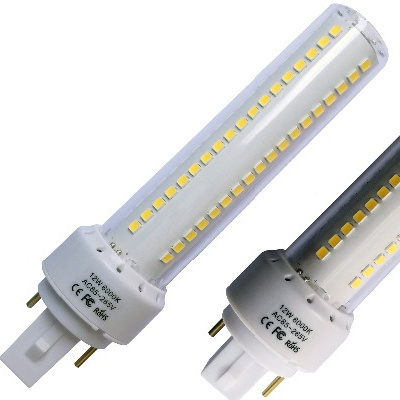 G24 GX24 GU24 E27 base corn light led bulb 3000k 12w gu24 led bulb