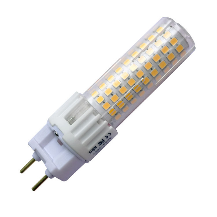 smooth cover smd2835 led ceiling flood light 6000k 6500k g8.5 15w corn lamp