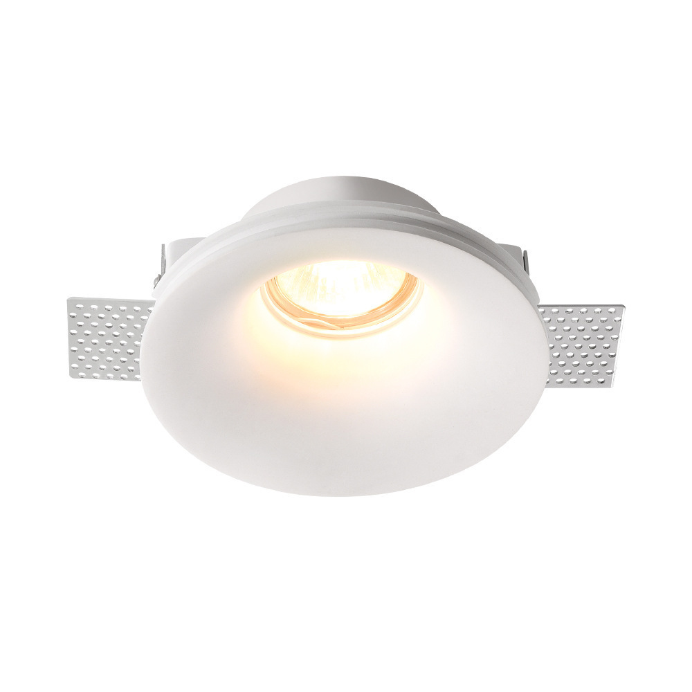 Square Embedded Gypsum Downlight 2700K 4000K 6000K 7W 10W LED Gypsum Spotlight