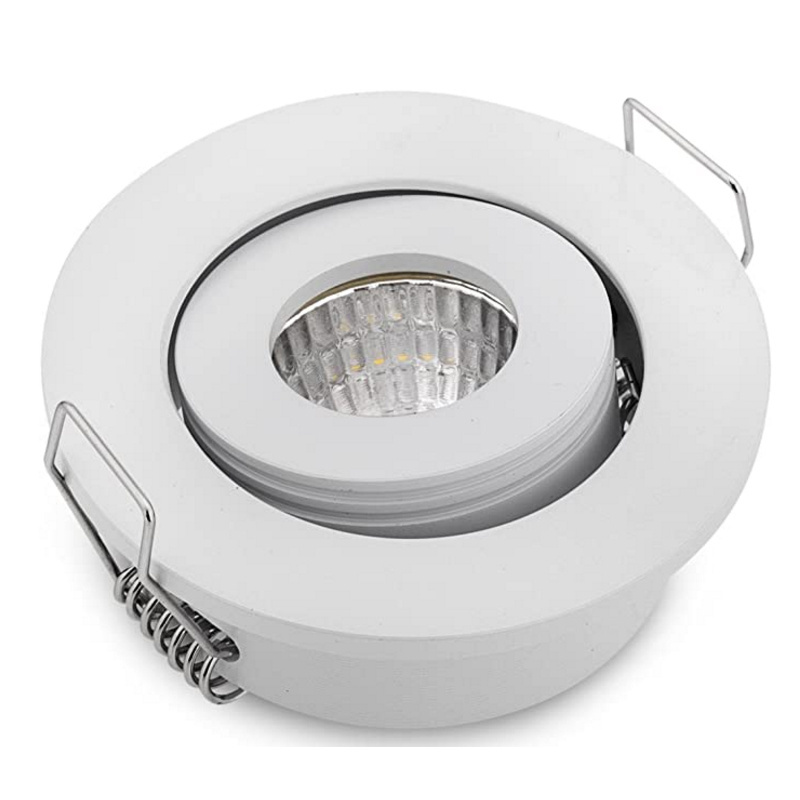 High power 3W or COB 3w lindoor led false recessed ceiling led puck light