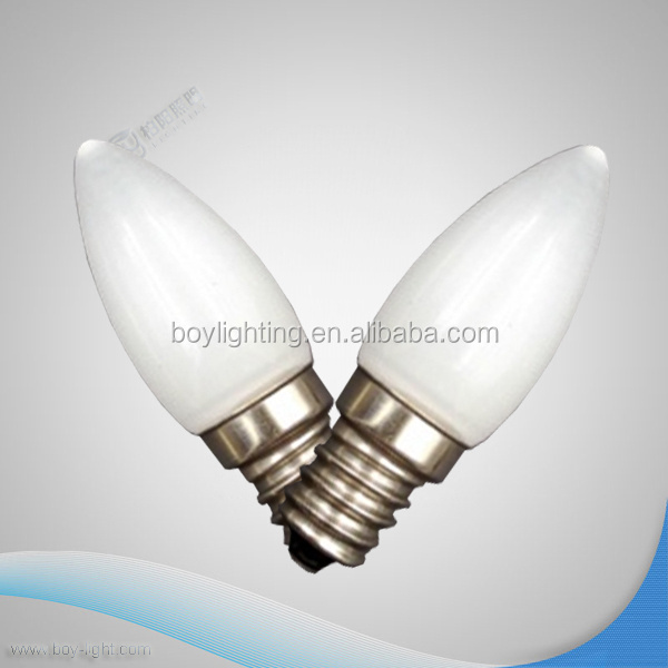 LED fridge bulb T22 T25 T26 clear COB filament 1.5w 2w 3w ce rohs tubular fridge e14 led