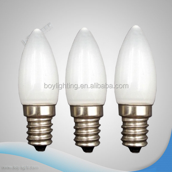 LED fridge bulb T22 T25 T26 clear COB filament 1.5w 2w 3w ce rohs tubular fridge e14 led