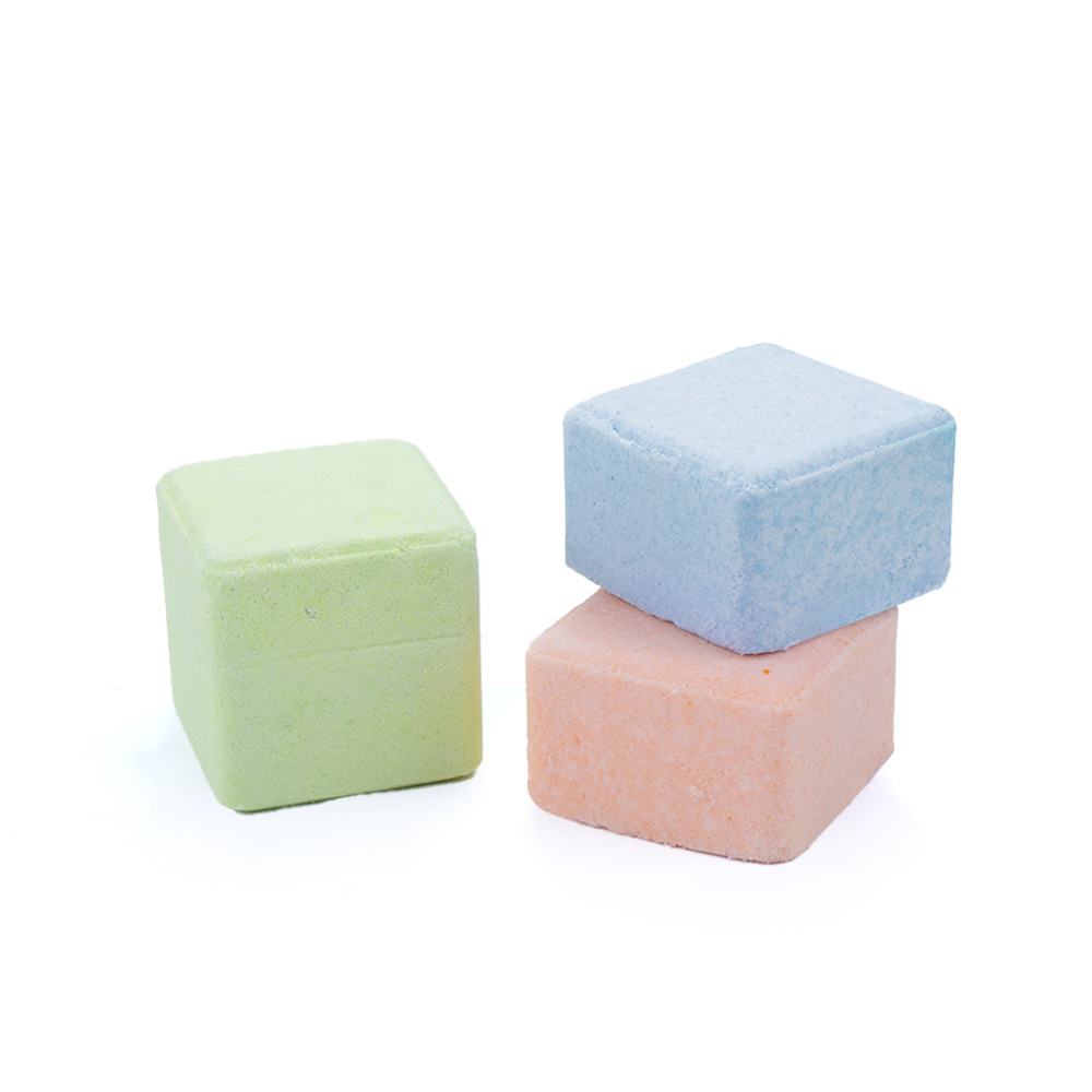 Organic Square Cube Shower Steamers Aromatherapy For Private Label Steamers Tablets