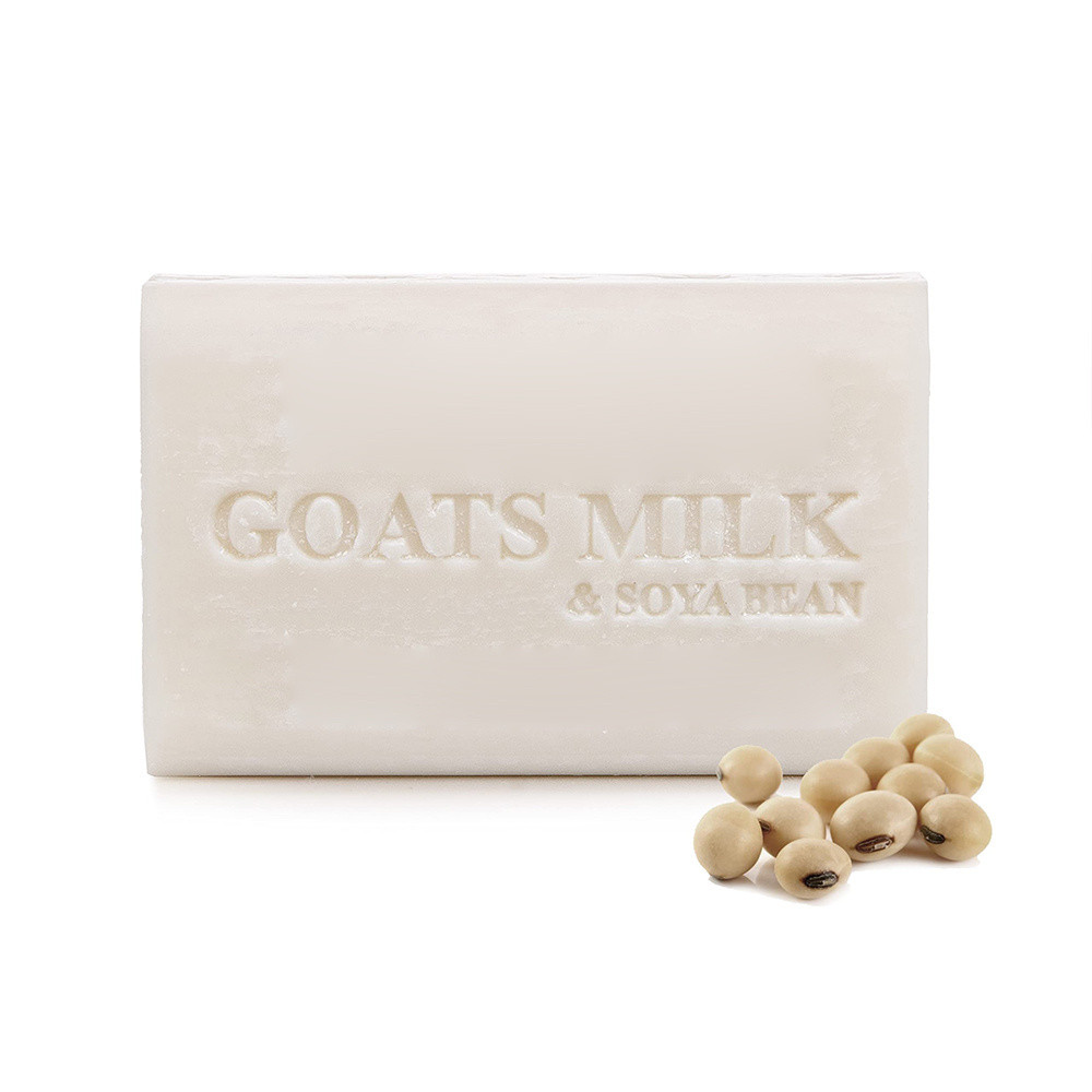 Eco Friendly Organic Pure Sea Salt Goat Milk Bath Soap Bar with Rich Foam Soap