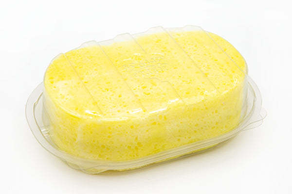 Sls Free Handmade Soap Infused Exfoliating Soap Sponge With 150g Glycerine Soap