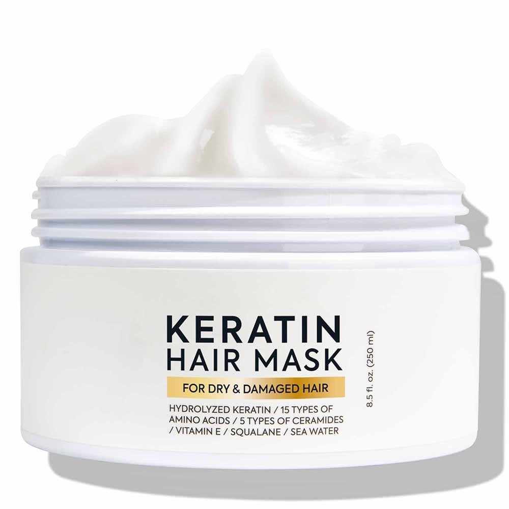 Custom Hair Mask Treatments Hydrolyzed Keratin Collagen Hair Mask