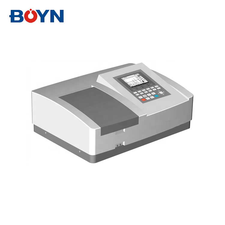 UV-1600 spectrophotometer price uv vis spectrophotometer with large LCD screen