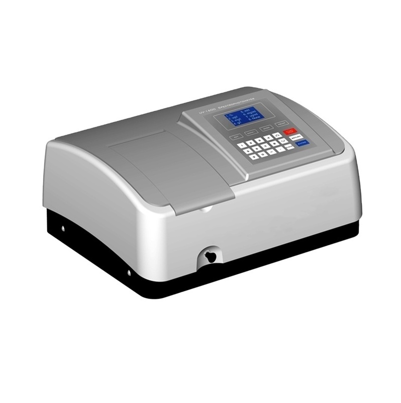 UV-1600 spectrophotometer price uv vis spectrophotometer with large LCD screen