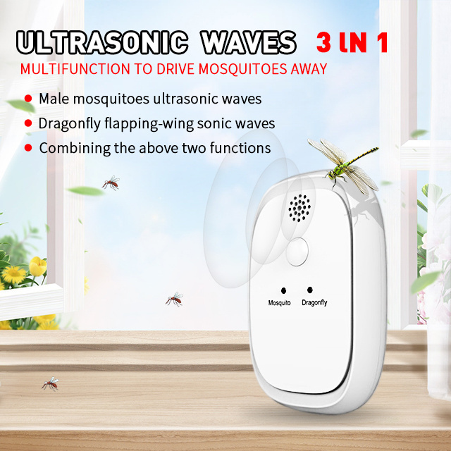 Indoor Pest Guard Removal Portable Anti insect Fly Ultrasonic Bug Repeller Battery mosquito repellent Electronic Pest Control