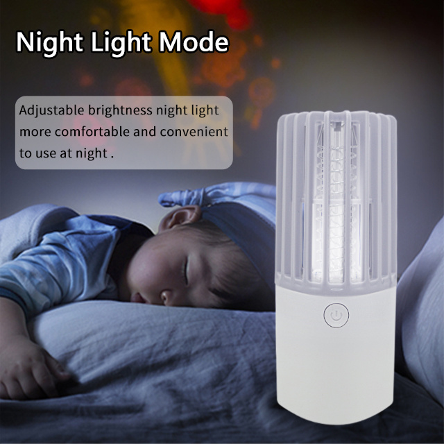 Electric Plug in Night Light Mosquito Trap UV LED Insect Killer Lamp