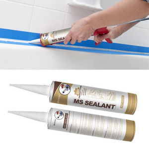 310ml tube good adhesion MS sealant hybrid sealant bonding with interior decoration floor MS sealant