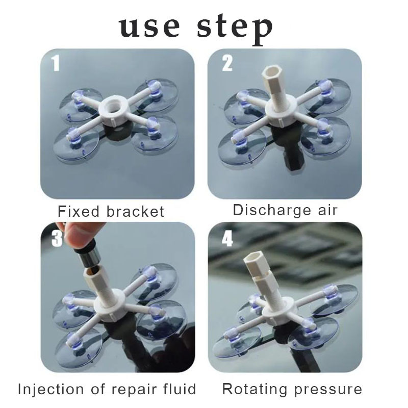 Glass Cracks Repair UV Resin Restoration Glue Windscreen Nano Fluid Repairs