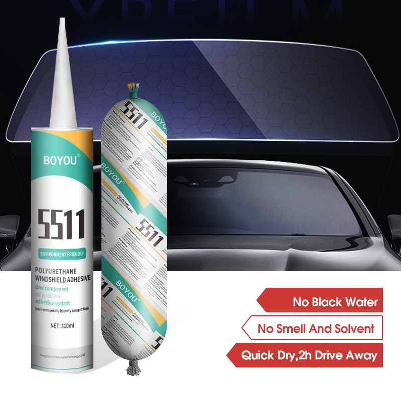 Automotive Windscreen Pu 600ml Seam Sealer joint Sealant Polyurethane Car Primer-less 310ml Xinyi Glass Sealant For Auto Glass