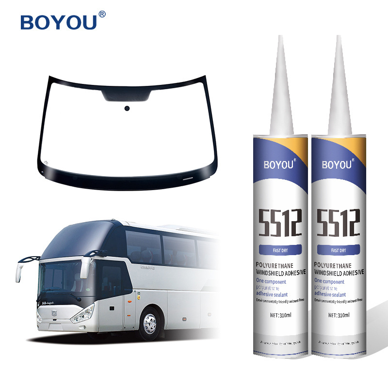 310ml aluminium tubes high strength pu adhesive sealant windshield sealant polyurethane pu sealant for auto glass