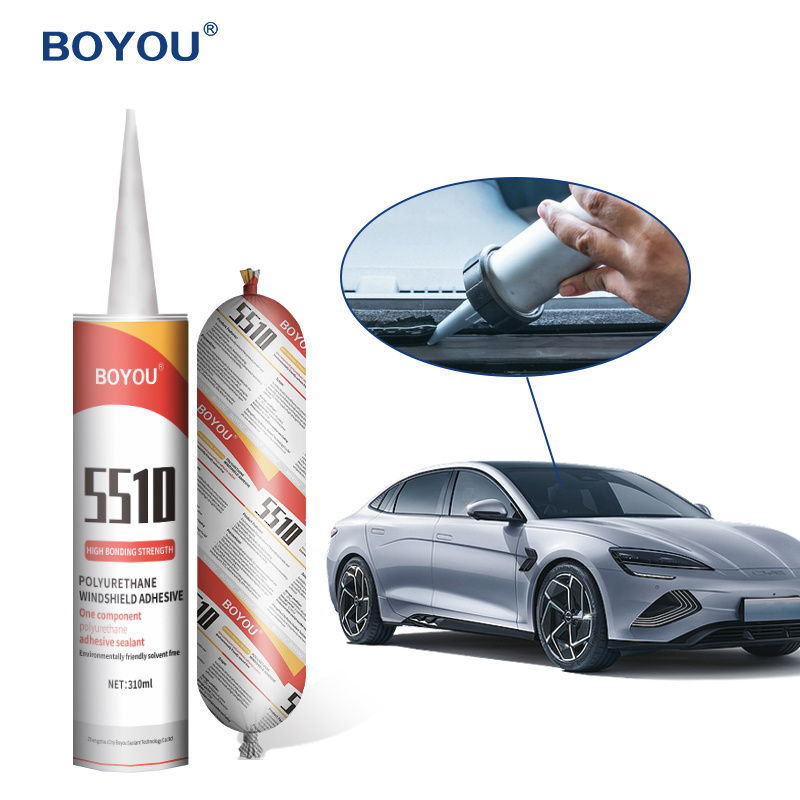 boyou 5510 oem Windshield repair sealant polyurethane sealant car  automotive pu sealant for car windscreen