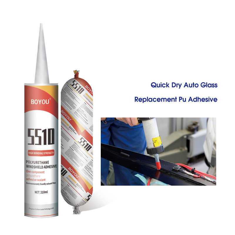 High-Strength Fast-Curing 310ml Auto Glass Urethane Sealant Windshield Adhesive Pu Sealant