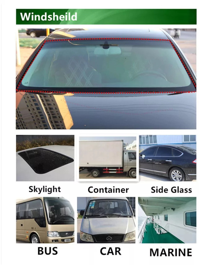 Automotive Auto Car Glass Adhesive Windshield Sealant Manufacturer Seam Sealer Adhesive Polyurethane Pu Sealant 600ml