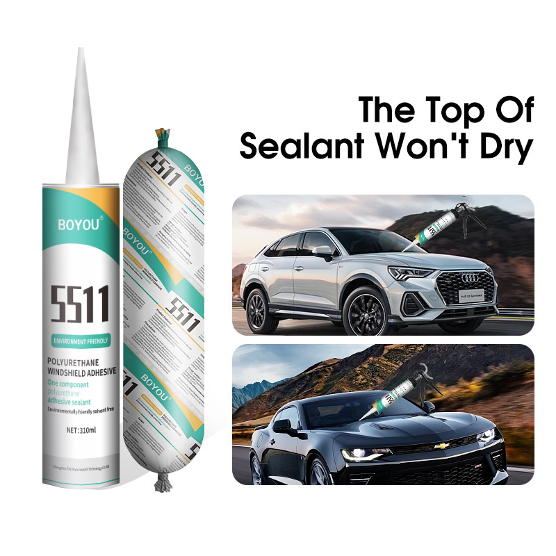 Automotive Windscreen Pu 600ml Seam Sealer joint Sealant Polyurethane Car Primer-less 310ml Xinyi Glass Sealant For Auto Glass