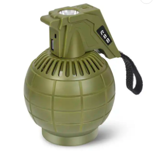 Grenade Design BT Speaker Mini Wireless Portable R88 With 2-inch 8 Watt Shocking Sound Support USB/TF/FM/Hands free/Flashlight