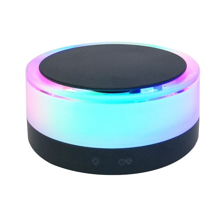 Boyouwill Hand Free TWS Alarm Clock Wireless Charger 10W LED Night Blue tooth Touch Light Speaker